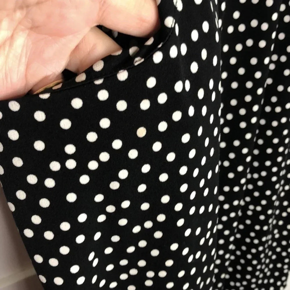 ADRIANNA PAPELL Polka Dot Dress - Picture 3 of 7